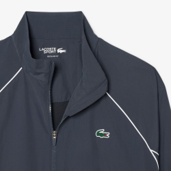Veste Sport Homme Lacoste Graphite Blanc | DM'Sports