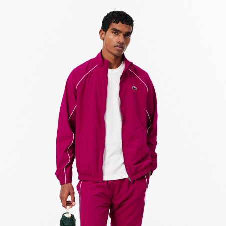 Veste Sport Homme Lacoste Rubine/Blanc