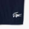 Veste Sport Lacoste à Capuche Marine Aral Blanc Novak Djokovic Off Court | DM'Sports