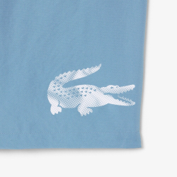 Short Lacoste Sport Déperlant Aral/Marine Homme | DM'Sports