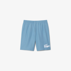 Short Lacoste Sport Déperlant Aral/Marine Homme | DM'Sports