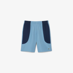 Short Lacoste Sport Déperlant Aral/Marine Homme | DM'Sports