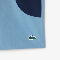 Short Lacoste Sport Déperlant Aral/Marine Homme | DM'Sports