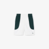 Short Lacoste Sport Déperlant Farine/Sinople Homme | DM'Sports