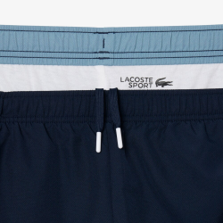 Pantalon de Survêtement Homme Lacoste Marine/Aral-Blanc | DM'Sports