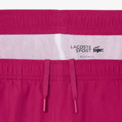 Pantalon de Survêtement Homme Lacoste Rubine/Blanc | DM'Sports