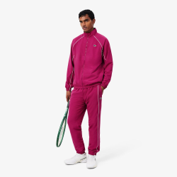 Pantalon de Survêtement Homme Lacoste Rubine/Blanc
