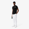 Pantalon de Survêtement Lacoste Sport Blanc Noir Homme | DM'Sports