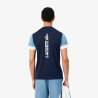 T-shirt Lacoste Off Court Imprimé Dos Marine Aral Homme | DM'Sports