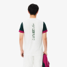 T-shirt Homme Lacoste Sport Imprimé Dos Tennis Performance Off Court Farine/Sinople-Rubine | DM'Sports