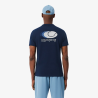 T-shirt Homme Lacoste Sport Imprimé Dos Marine/Blanc | DM'Sports