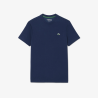 T-shirt Homme Lacoste Sport Imprimé Dos Marine/Blanc | DM'Sports