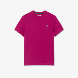 T-shirt Homme Lacoste Sport Imprimé Dos Rubine/Blanc | DM'Sports