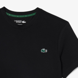 T-shirt Homme Lacoste Sport Imprimé Dos Noir/Patisson | DM'Sports