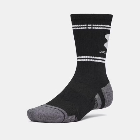 Chaussettes Unisexe Under Armour  Performance Tech Noir/Blanc