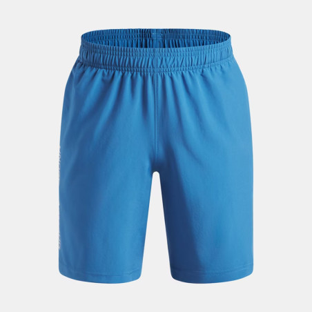 Short Enfant Under Armour UA Tech™ Woven Wordmark – Bleu – Léger, Résistant & Confortable