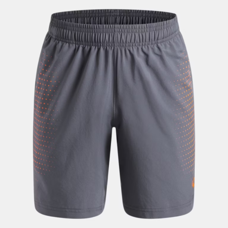 Short Garçon Under Armour Tech™ Play Gris Orange | DM’Sports