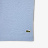Short Homme Lacoste en molleton gratté de coton biologique Bleu Clair