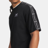 T-shirt à Manches Courtes Homme Under Armour Icon Heavyweight Taped Noir Blanc | DM'Sports