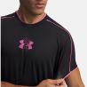 T-shirt à Manches Courtes Homme Under Armour Challenger Noir Rose | DM'Sports