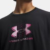 T-shirt à Manches Courtes Homme Under Armour Challenger Graphic Noir Rose | DM'Sports