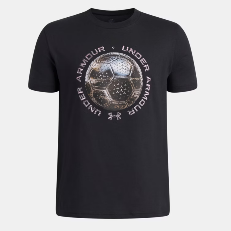 T-shirt à Manches Courtes Garçon Under Armour Challenger Graphic Noir
