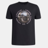 T-shirt à Manches Courtes Garçon Under Armour Challenger Graphic Noir