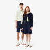 Short relaxed fit LACOSTE en molleton Bleu Marine