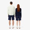 Short relaxed fit LACOSTE en molleton Bleu Marine