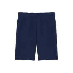 Short relaxed fit LACOSTE en molleton Bleu Marine