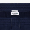 Short relaxed fit LACOSTE en molleton Bleu Marine