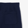 Short relaxed fit LACOSTE en molleton Bleu Marine