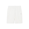 Short relaxed fit LACOSTE en molleton Blanc
