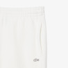 Short relaxed fit LACOSTE en molleton Blanc