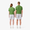 Short regular fit LACOSTE en molleton Gris Clair