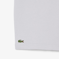 Short regular fit LACOSTE en molleton Gris Clair
