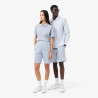 Short regular fit LACOSTE en molleton Bleu Clair