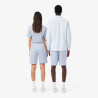 Short regular fit LACOSTE en molleton Bleu Clair