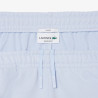 Short regular fit LACOSTE en molleton Bleu Clair