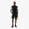 Short Sport color-block déperlant LACOSTE noir et gris