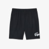Short Sport color-block déperlant LACOSTE noir et gris