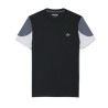 T-shirt Sport color-block imprimé LACOSTE noir et gris