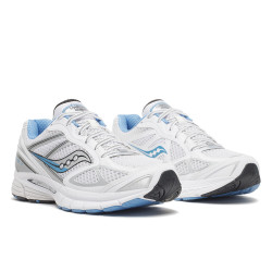 Baskets SAUCONY ProGrid Guide 7 Blanches et Bleues