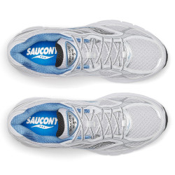 Baskets SAUCONY ProGrid Guide 7 Blanches et Bleues
