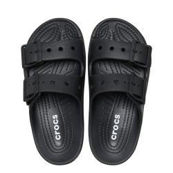 Saturday Sandal K Crocs – Sandales Enfant Respirantes Noir