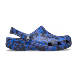 Crocs Classic Confetti Clog K Crocs -Sabots Unisexes en Croslite  Blue Bolt/Multi