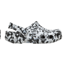 Crocs Classic Confetti Clog K Crocs -Sabots Unisexes en Croslite  Noir/Blanc