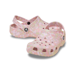 Crocs Classic Confetti Clog K Crocs -Sabots Unisexes en Croslite Rose Milk/Multi