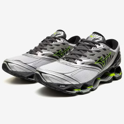 Chaussures Unisexe Mizuno Wave Prophecy LS Argent/Vert