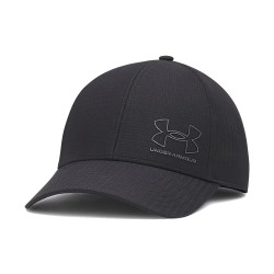 Casquette Under Armour ArmourVent™ Stretch Fit – Noir – Confort respirant & maintien extensible